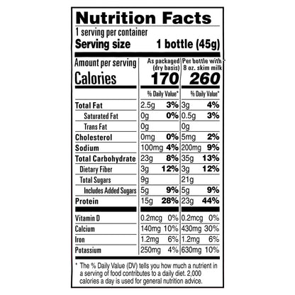 Quaker Oat Shake & Go Dry Shake Mix Strawberry & Banana, 1.5 Oz