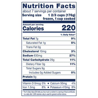 Birds Eye Voila! Family Size Garlic Chicken Frozen Meal, 42 oz. Bag