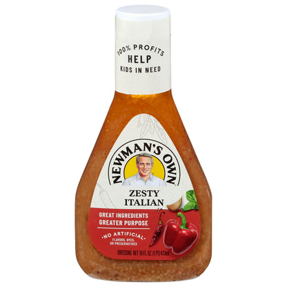 Newman's Own Zesty Italian Dressing 16 fl oz