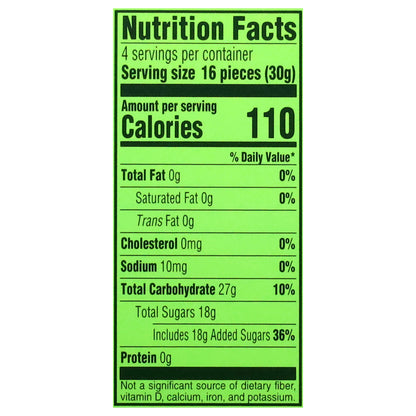 Mike and Ike Original Fruits Fruit Flavored Candy 4.25 oz