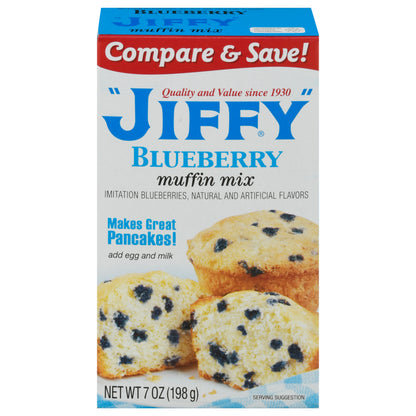 Jiffy Blueberry Muffin Mix 7 oz