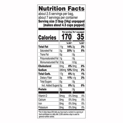 Orville Redenbacher's Tender White Gourmet Microwave Popcorn, Classic Bag, 3-Count