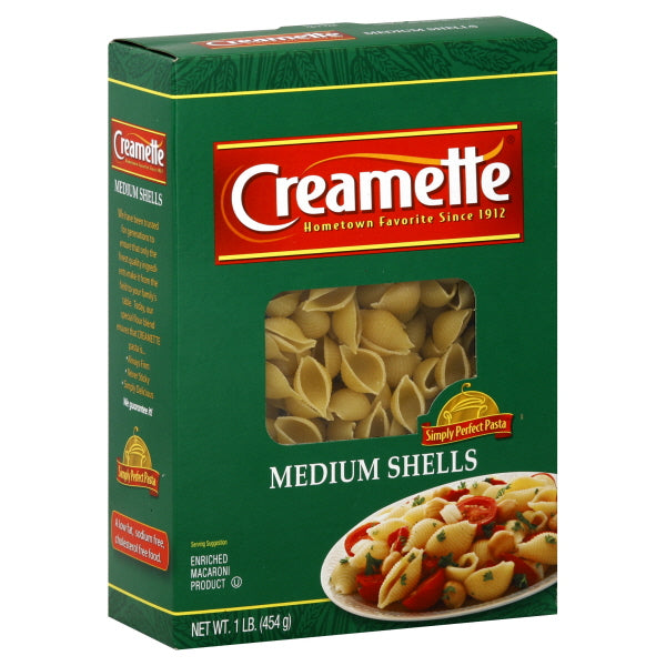 Creamette Medium Shells 1 lb