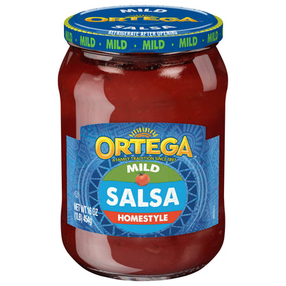 Ortega Mild Homestyle Medium Salsa 16 oz
