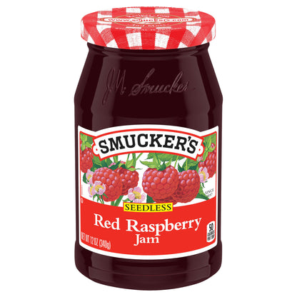 Smucker's Seedless Red Raspberry Jam, 12 Ounces