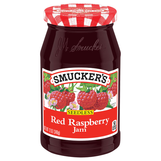 Smucker's Seedless Red Raspberry Jam, 12 Ounces