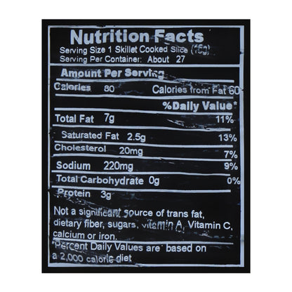 Cloverdale Extra Thick Cut Bacon 48 oz
