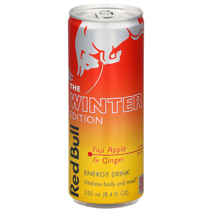 Red Bull The Winter Edition Fuji Apple & Ginger Energy Drink 8.4 fl oz