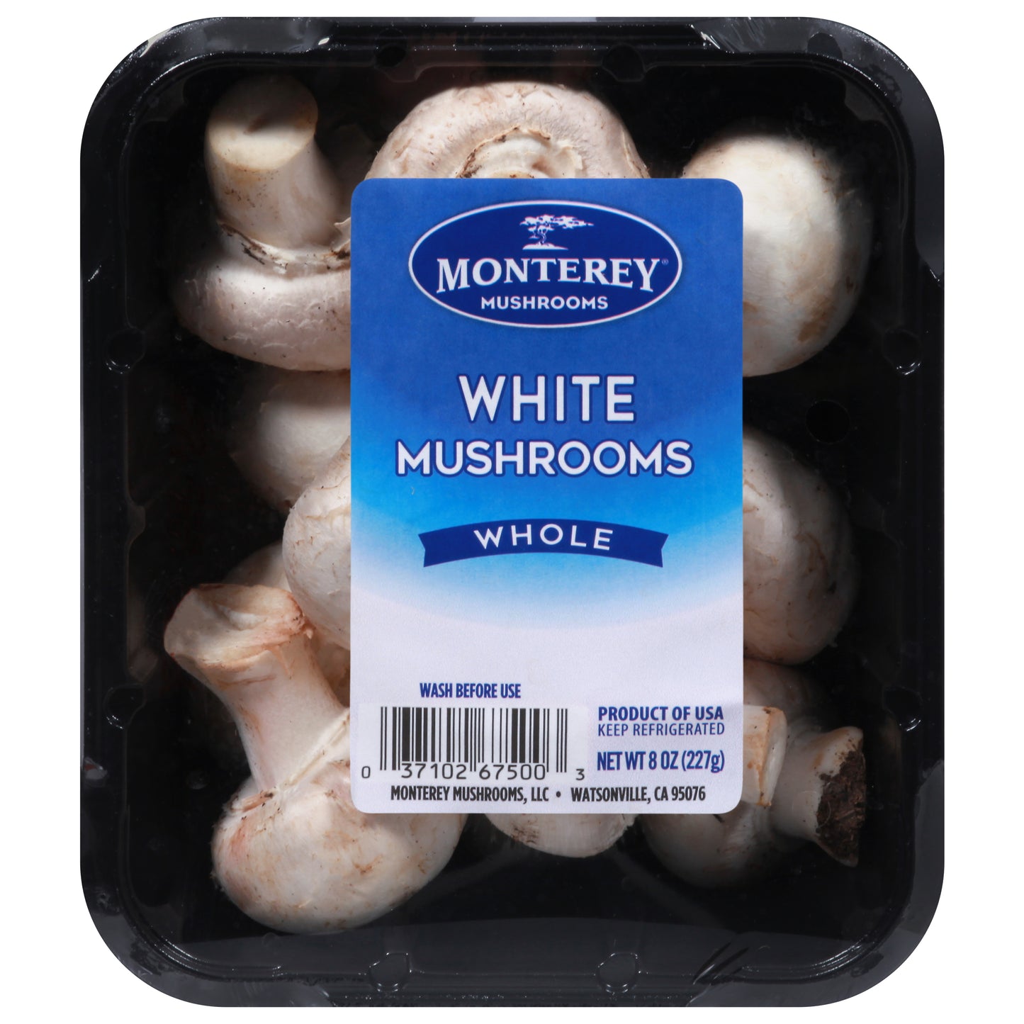 Monterey Whole White Mushrooms 8 oz
