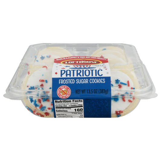 Lofthouse Patriotic Frosted Sugar Cookies 13.5 oz