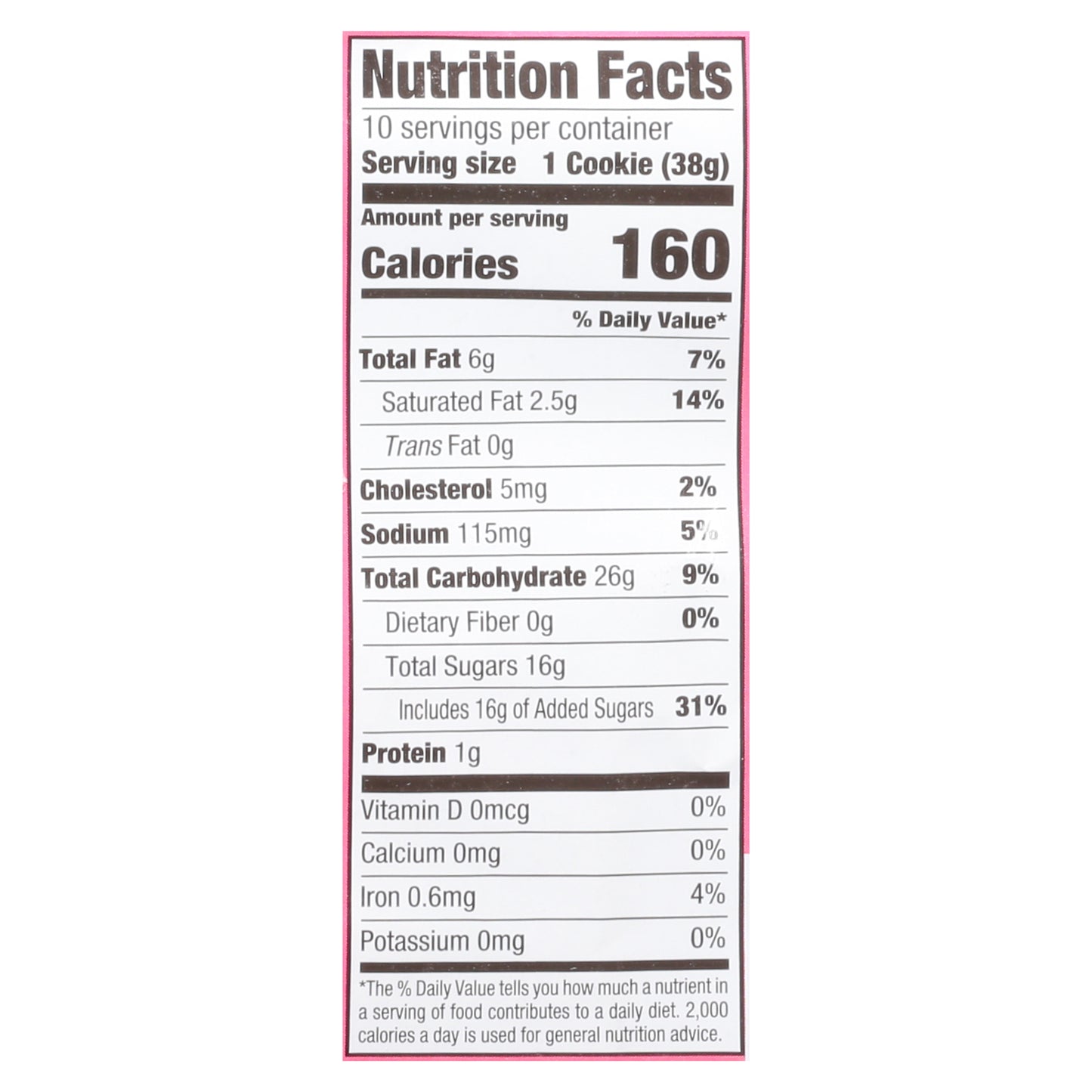 Lofthouse Frosted Sugar Cookies 13.5 oz - Pink