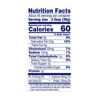 Daisy Pure and Natural Sour Cream 3 lb