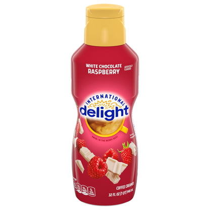 International Delight Coffee Creamer, White Chocolate Raspberry, 32 FL OZ Bottle