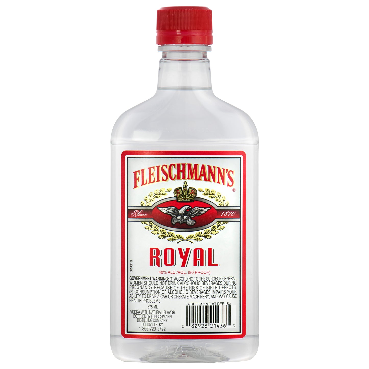 Fleischmann's Royal Vodka, 375ml 80 Proof