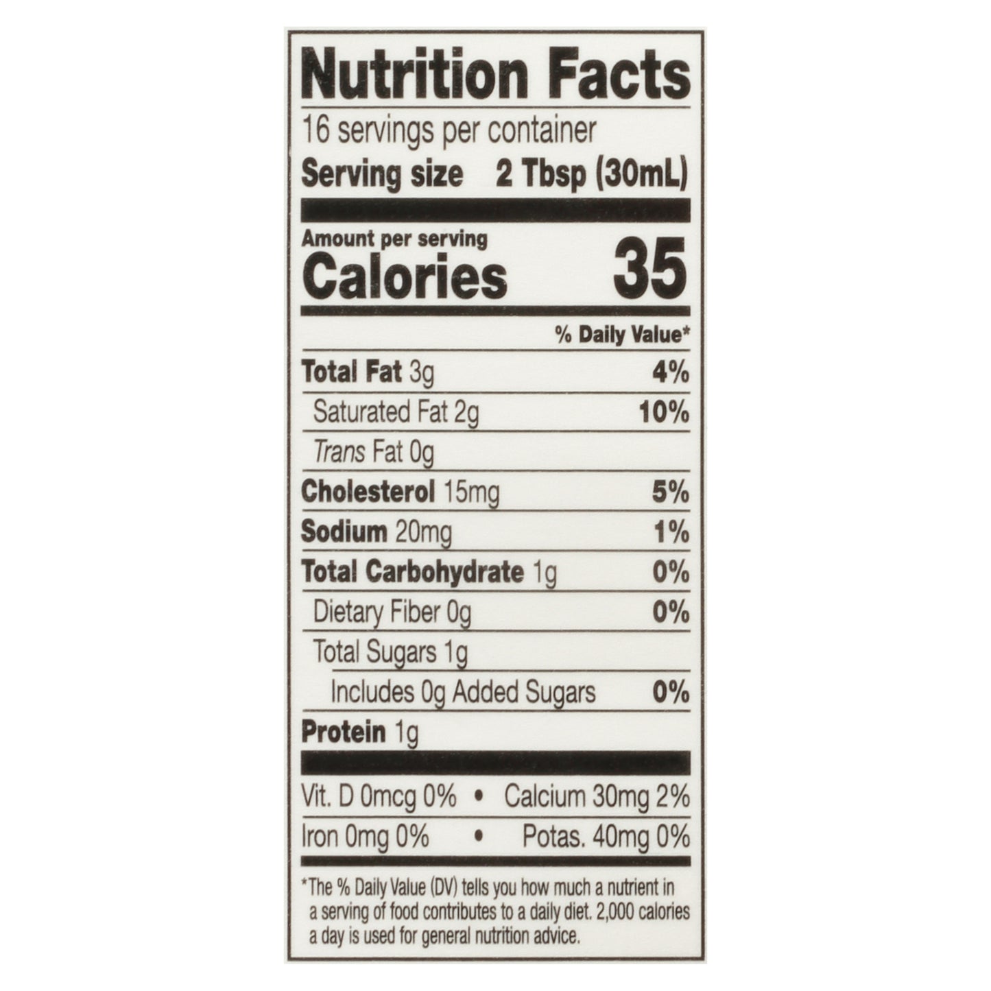 Prairie Farms Premium Half & Half 1 pt