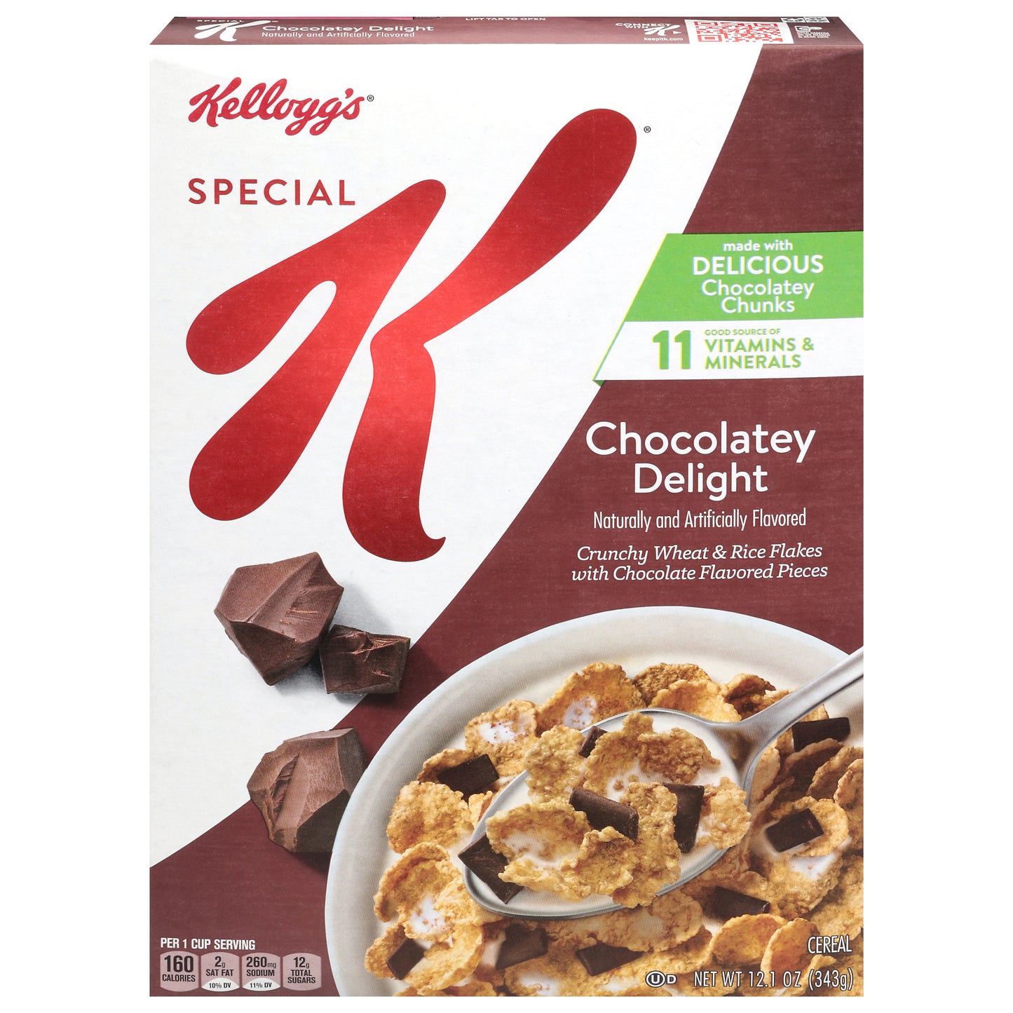Special K Chocolate Delight Cereal 12.1 oz
