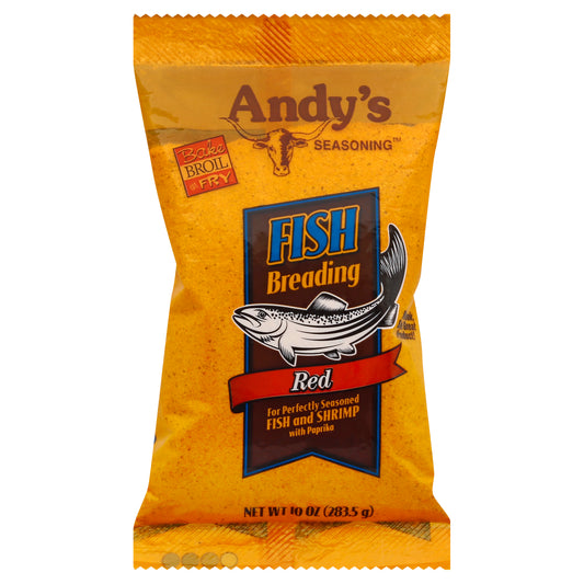 Andys Seasoning Fish Breading 10 oz