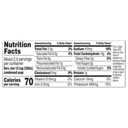 Campbell's Healthy Request Cream of Mushroom Condensed Soup 10.5 oz