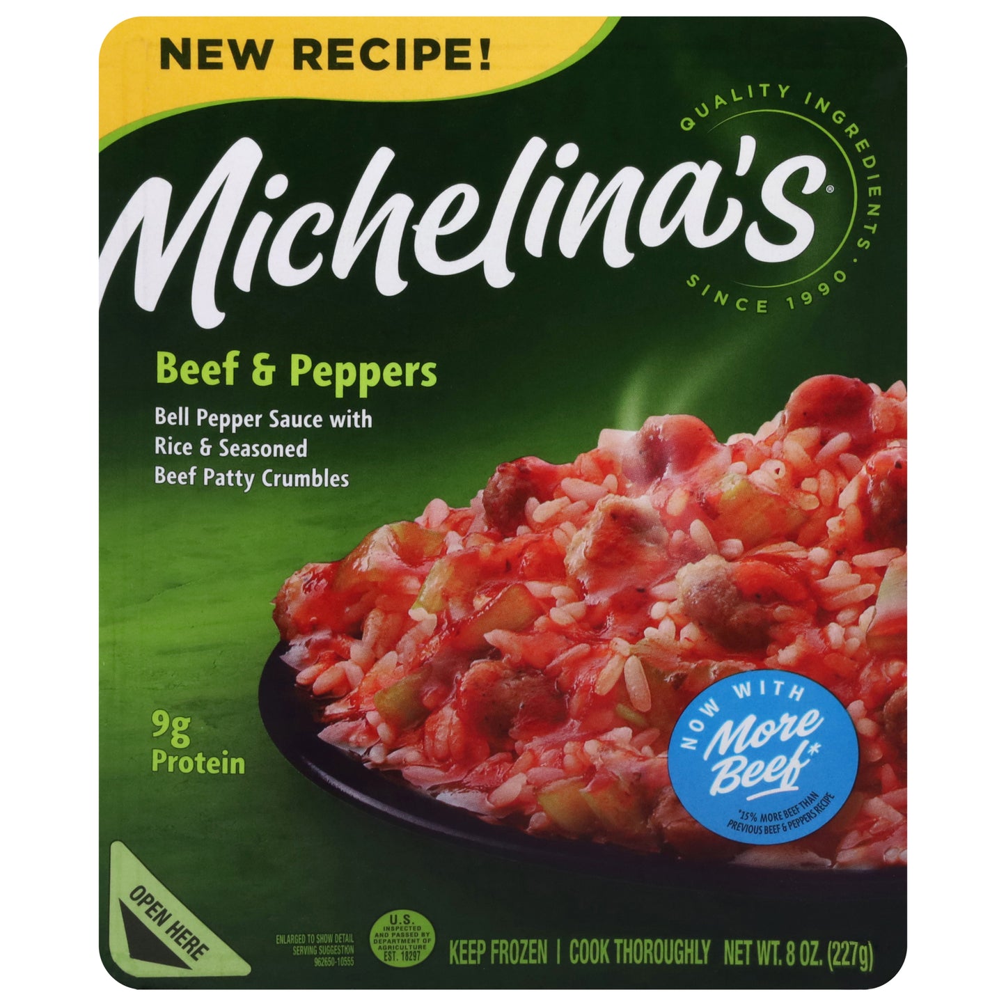 Michelina's Beef & Peppers 8 oz