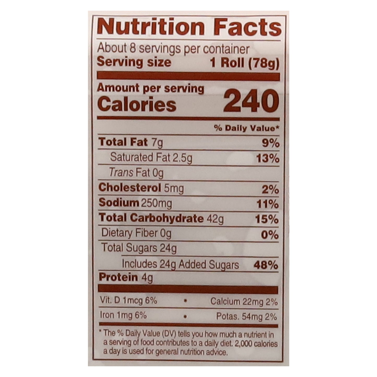 J. Skinner Original Cinnamon Sweet Rolls 22 oz