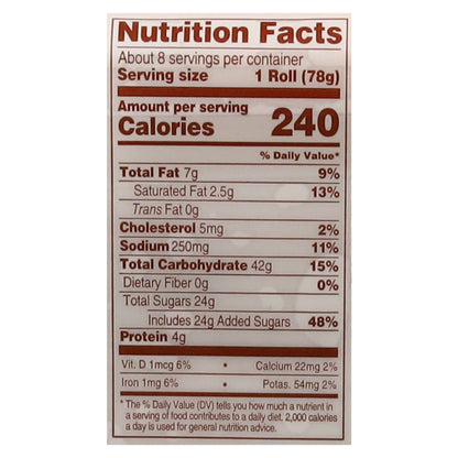 J. Skinner Original Cinnamon Sweet Rolls 22 oz