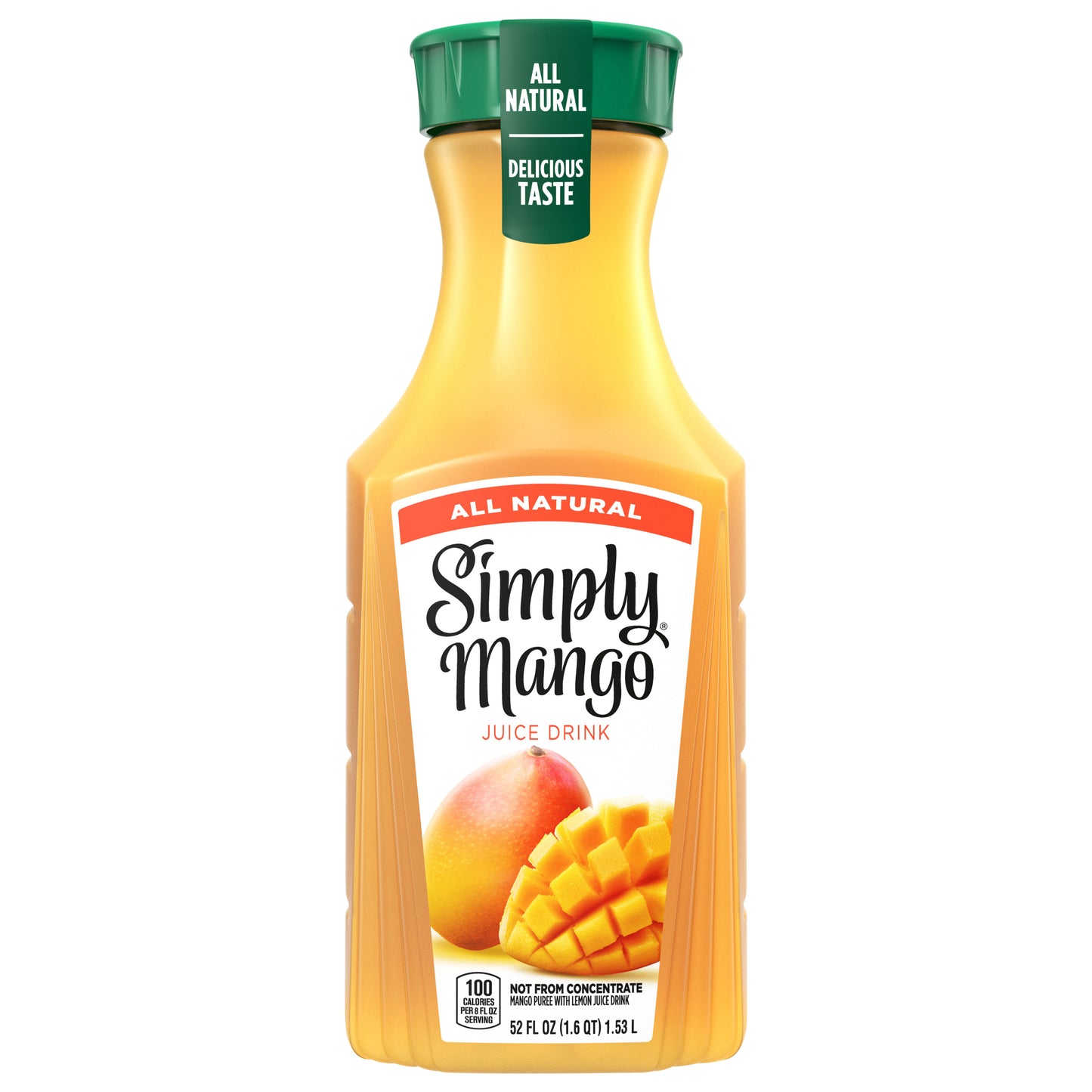 Simply Mango Bottle, 52 fl oz