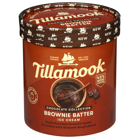 Tillamook Brownie Batter Ice Cream 1.5 qt