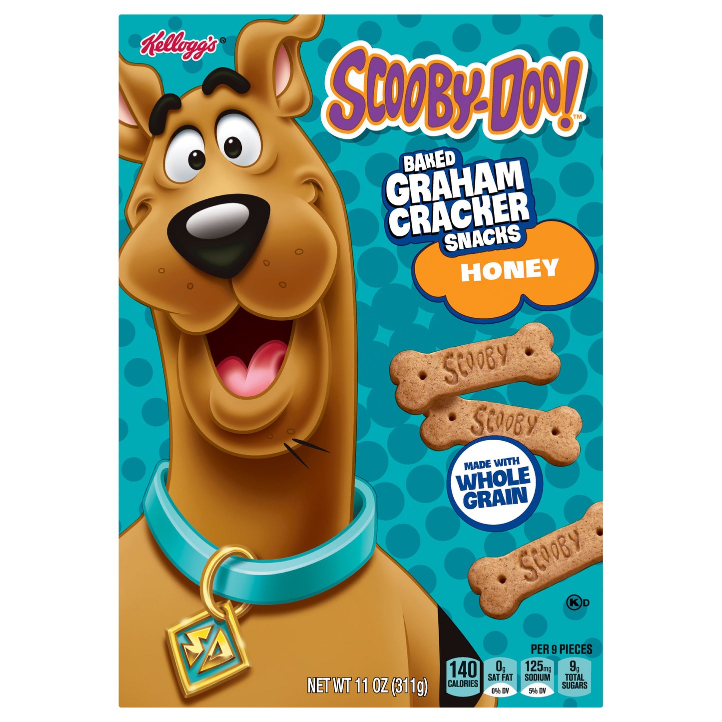 Scooby-Doo! Scooby-Doo Honey Baked Graham Cracker Snacks 11 oz