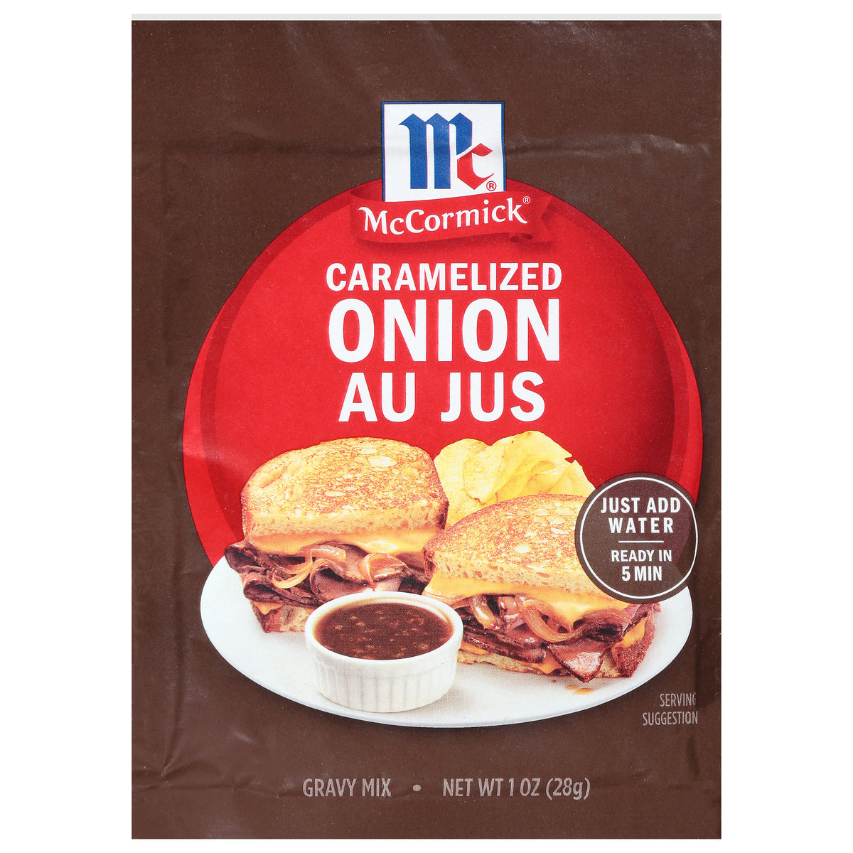 McCormick Caramelized Onion Au Jus Gravy Mix 1 oz