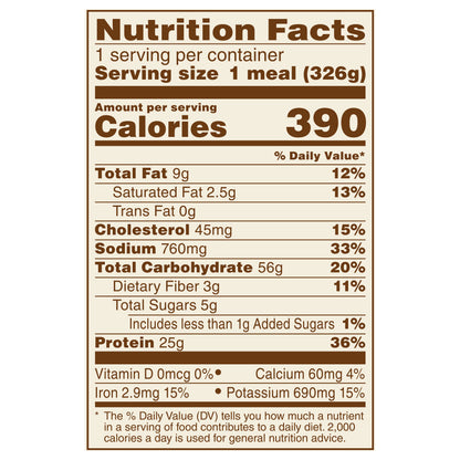 Marie Callender's Roasted Garlic Chicken Bowl, Frozen Meals, 11.5 oz.