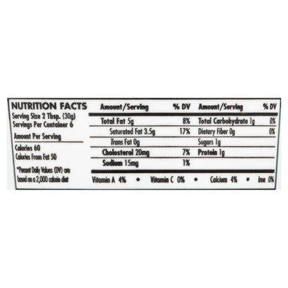 Prairie Farms All Natural Sour Cream 8 oz