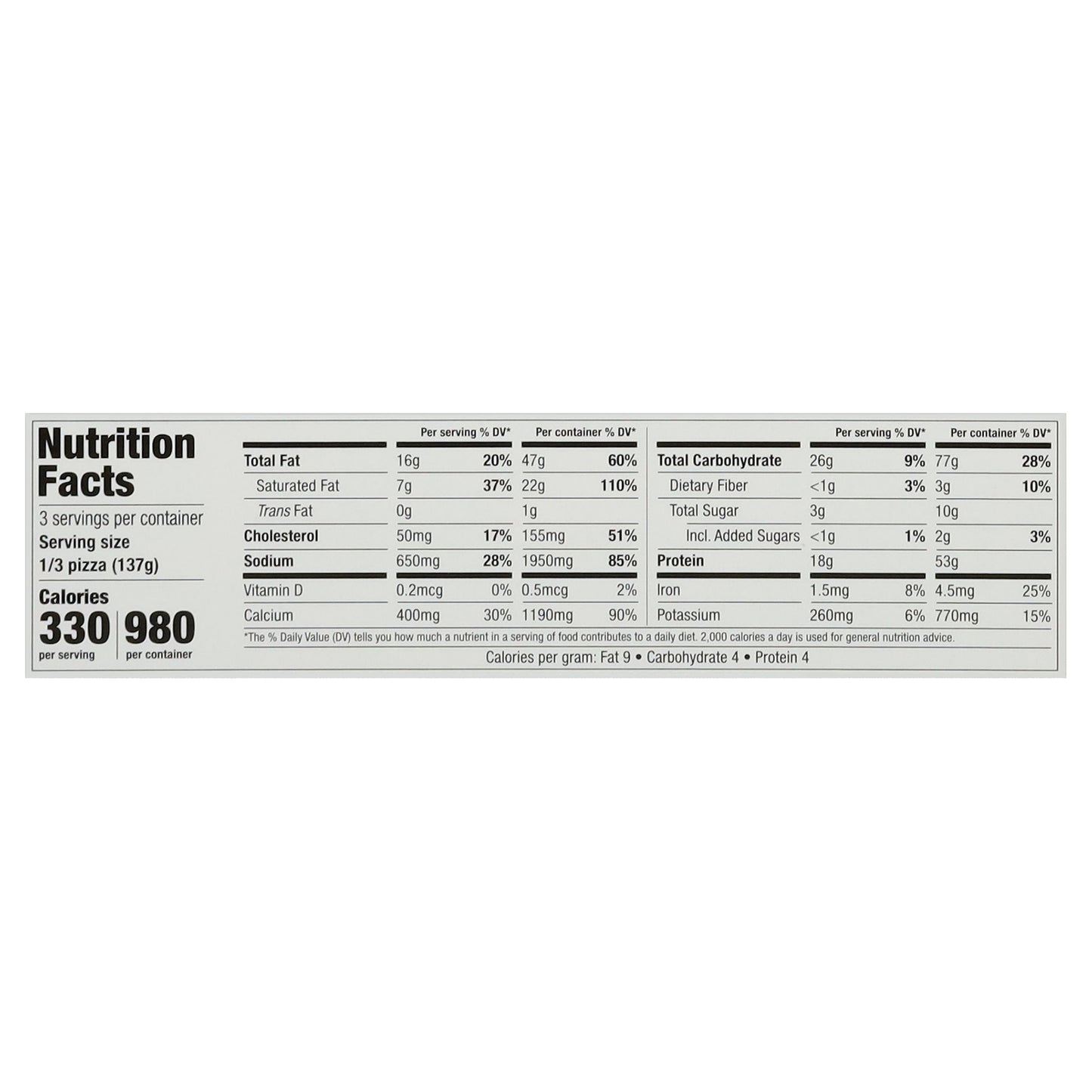Bellatoria Ultra Thin Crust Chicken Carbonara Pizza 14.49 oz