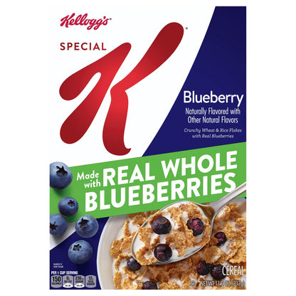Kellogg's Special K Breakfast Cereal Blueberry, 11.2 oz