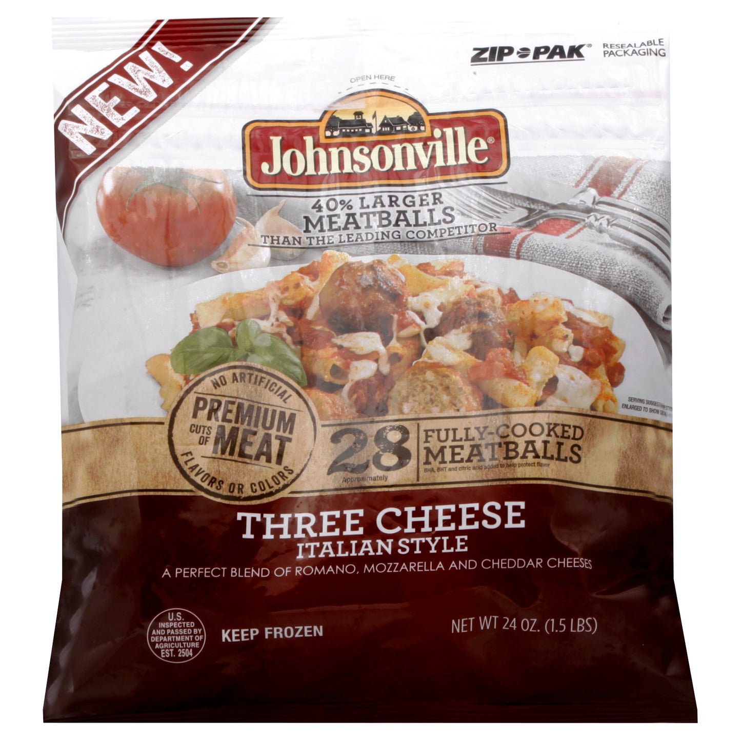 Johnsonville Meatballs 24 oz