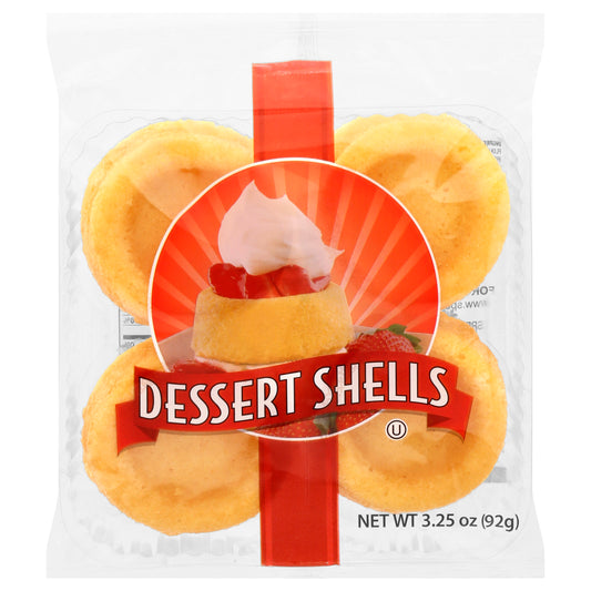 Specialty Bakers Dessert Shells 3.25 oz