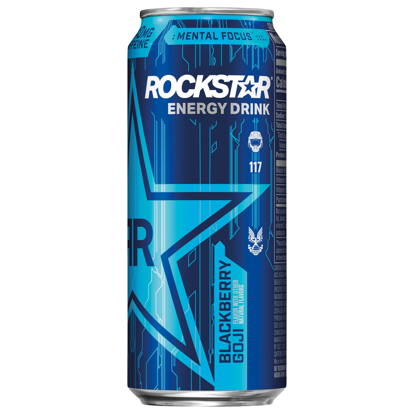 Rockstar Goji Blackberry Goji Energy Drink 16 fl oz Can