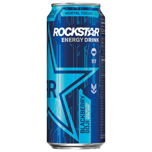 Rockstar Goji Blackberry Goji Energy Drink 16 fl oz Can