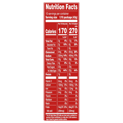 Duncan Hines Perfectly Moist Butter Golden Cake Mix, 15.25 OZ