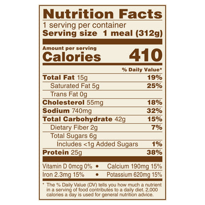 Marie Callender's Creamy Chicken Bacon Ranch Bowl, Frozen Meal, 11.5 oz.