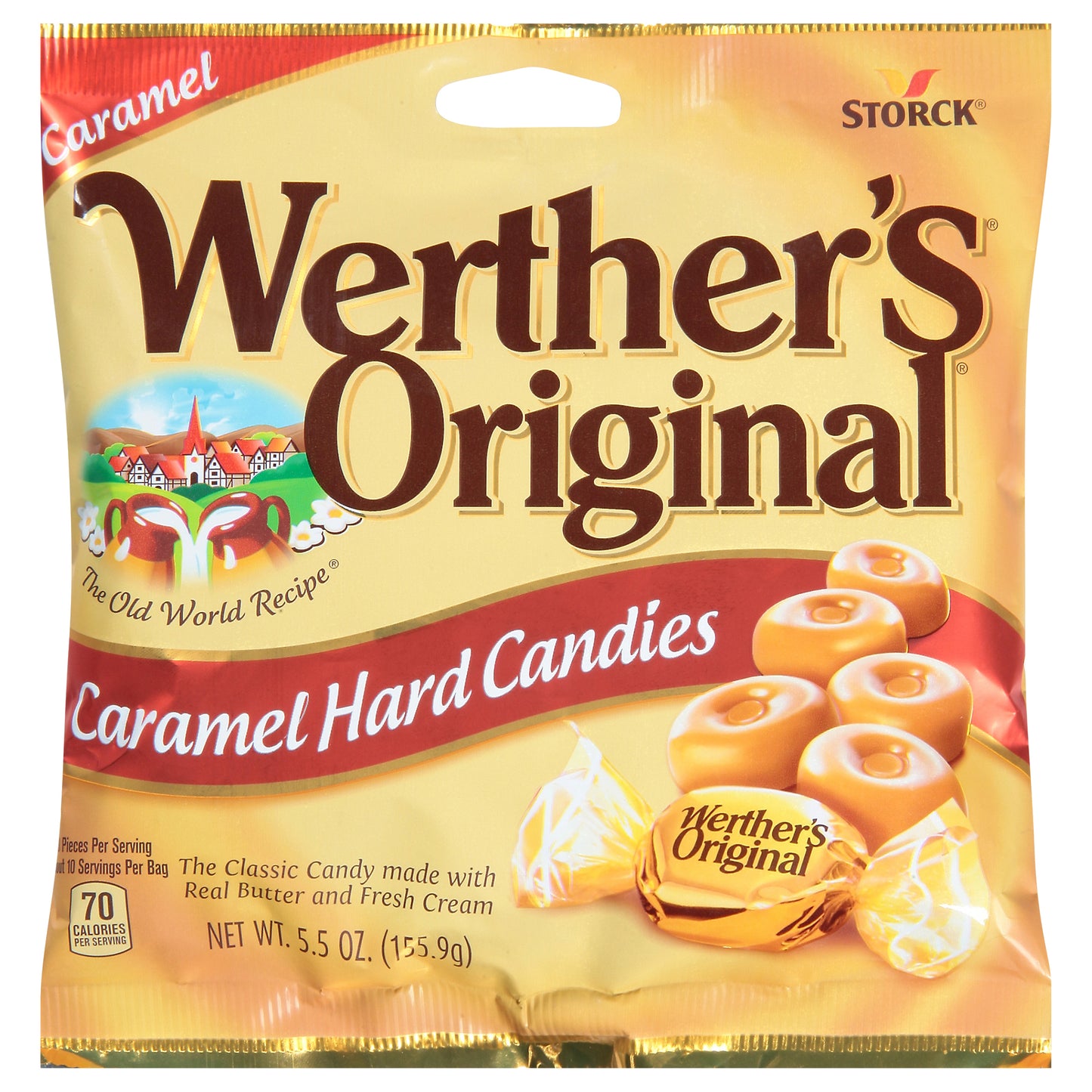 Storck Caramel Hard Candies 5.5 oz