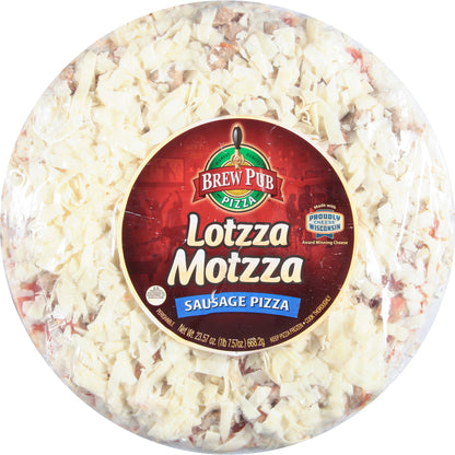 Brew Pub Pizza Lotzza Motzza Sausage Pizza 23.57 oz