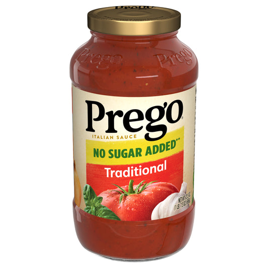 Prego No Sugar Added Traditional Italian Sauce 23.5 oz
