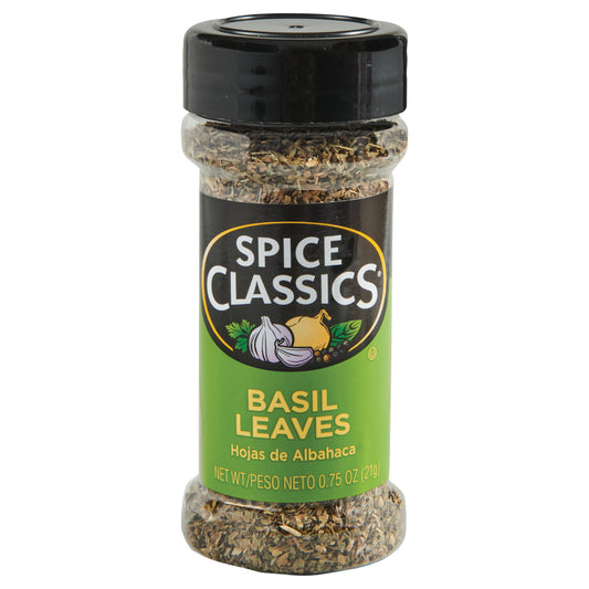 Spice Classics Basil Leaves, 0.75 oz