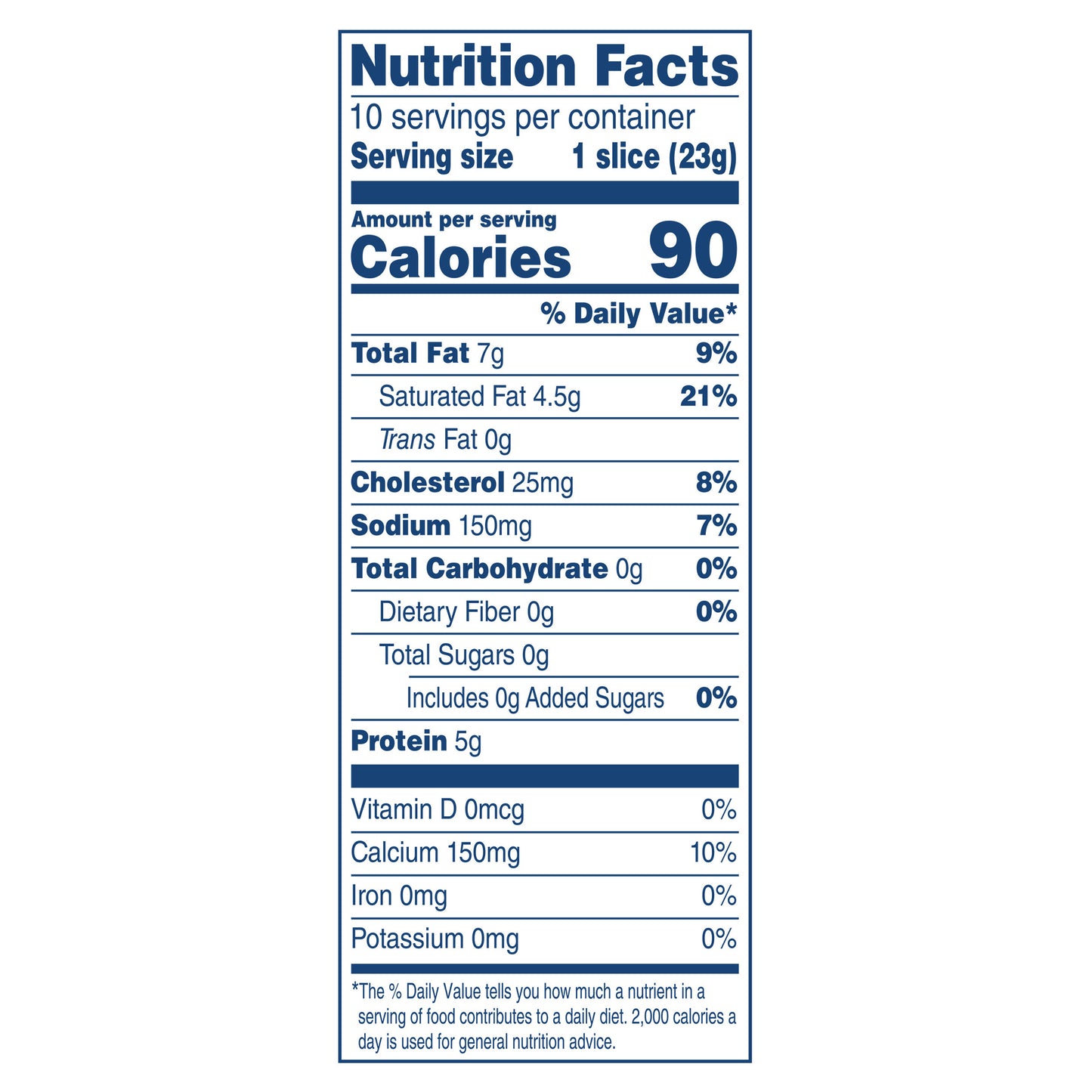 Kraft Big Slice Pepper Jack Natural Cheese Slices 8 oz Film Wrapped (10 Slices)