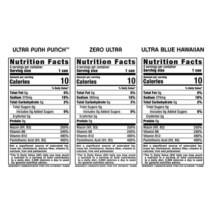 Monster Energy Ultra Variety Pack ZBHPP 2/12/16oz
