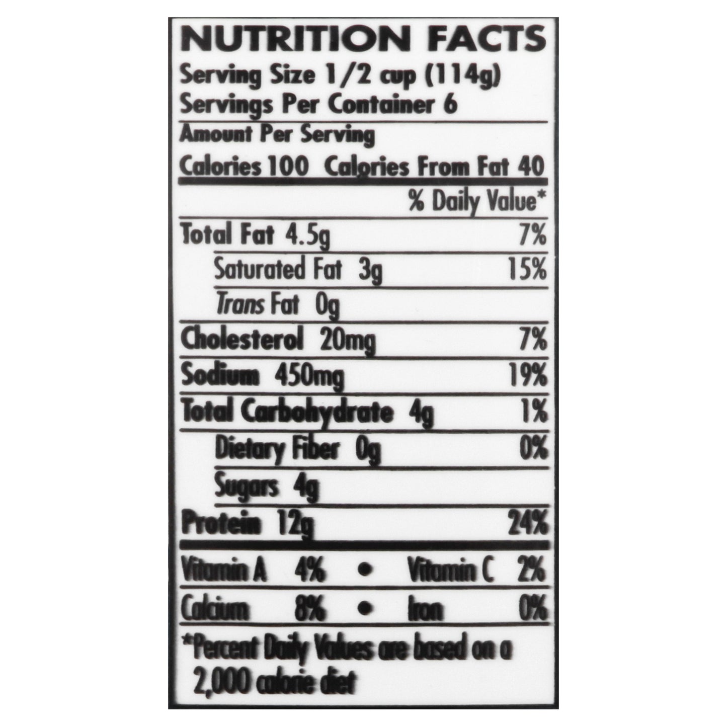 Prairie Farms Large Curd 4% Milkfat Minimum Cottage Cheese 24 oz