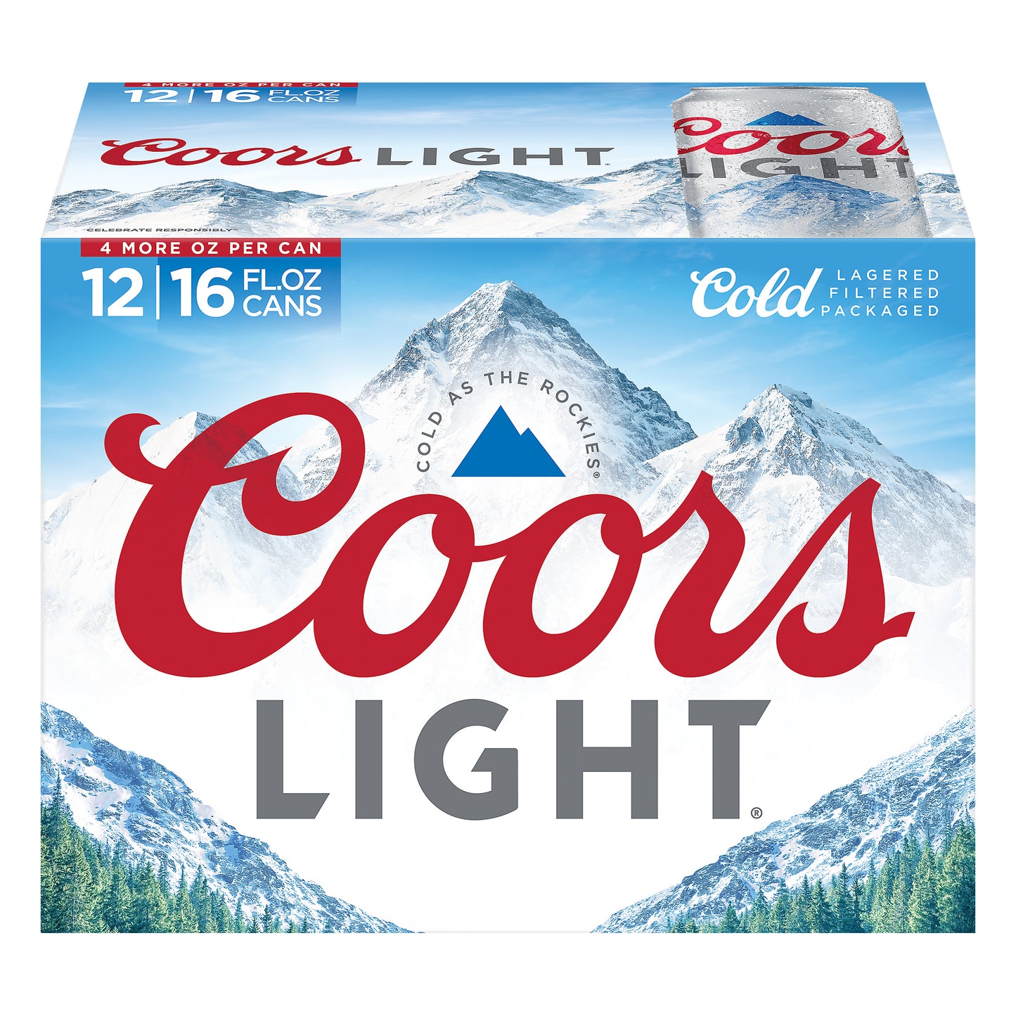 Coors Light Beer 12 ea